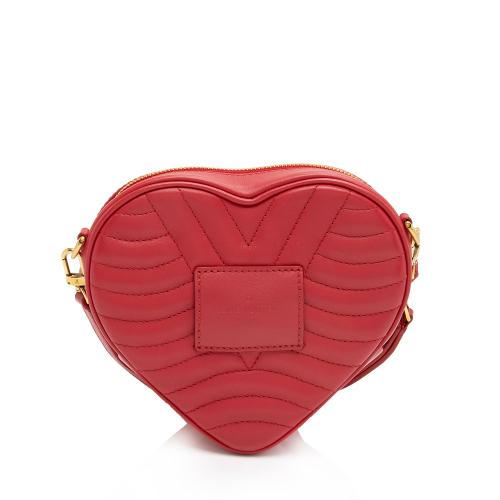 Louis Vuitton Calfskin New Wave Love Lock Heart Shoulder Bag