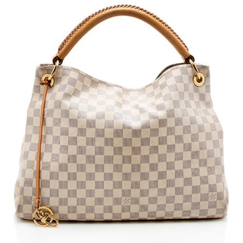 Louis Vuitton Damier Azur Artsy MM Shoulder Bag