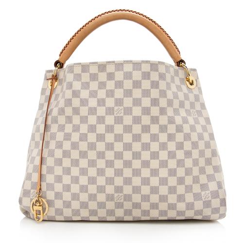 Louis Vuitton Damier Azur Artsy MM Shoulder Bag