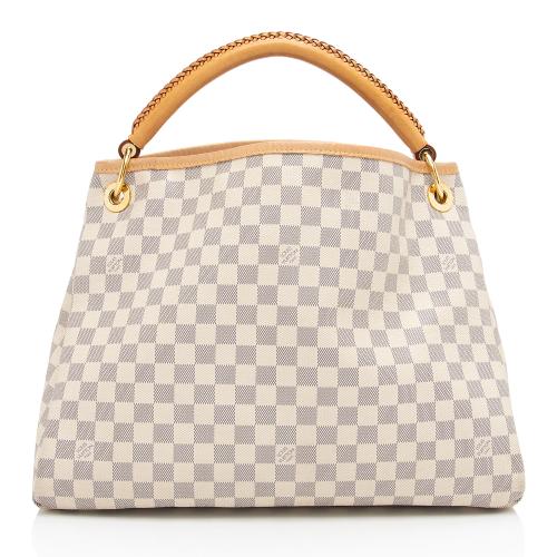 Louis Vuitton Damier Azur Artsy MM Shoulder Bag