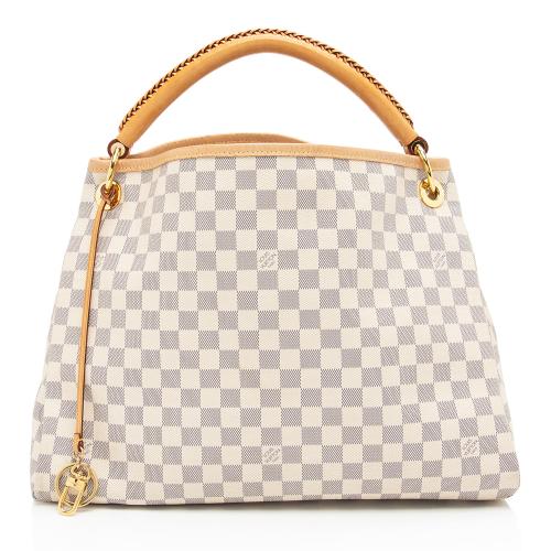 Louis Vuitton Damier Azur Artsy MM Shoulder Bag