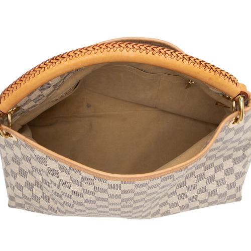 Louis Vuitton Damier Azur Artsy MM Shoulder Bag