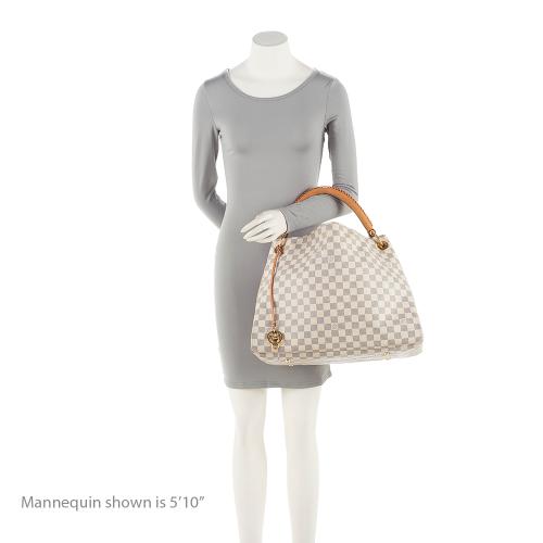 Louis Vuitton Damier Azur Artsy MM Shoulder Bag