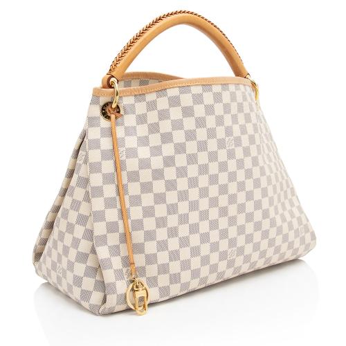 Louis Vuitton Damier Azur Artsy MM Shoulder Bag