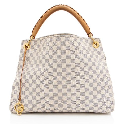 Louis Vuitton Damier Azur Artsy MM Shoulder Bag