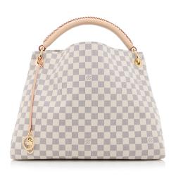 Louis Vuitton Damier Azur Artsy MM Shoulder Bag