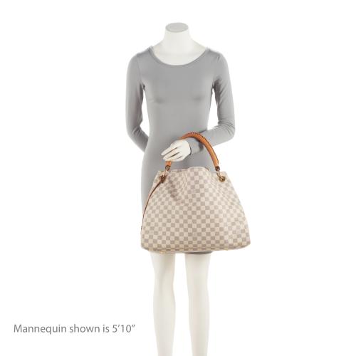 Louis Vuitton Damier Azur Artsy MM Shoulder Bag