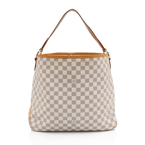 Louis Vuitton Damier Azur Delightful MM Shoulder Bag