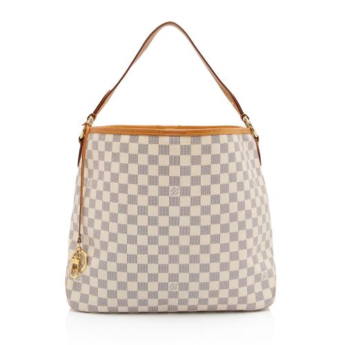 Louis Vuitton Damier Azur Delightful MM Shoulder Bag