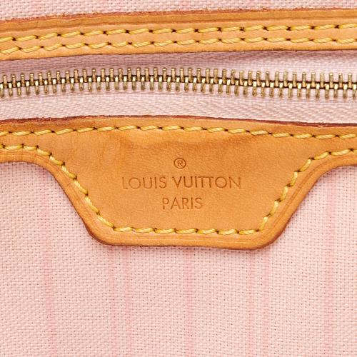 Louis Vuitton Damier Azur Delightful MM Shoulder Bag