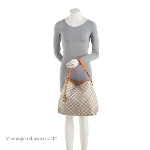 Louis Vuitton Damier Azur Delightful MM Shoulder Bag