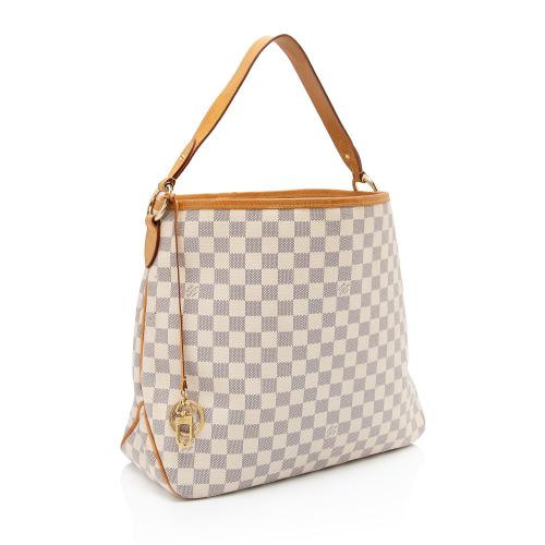 Louis Vuitton Damier Azur Delightful MM Shoulder Bag