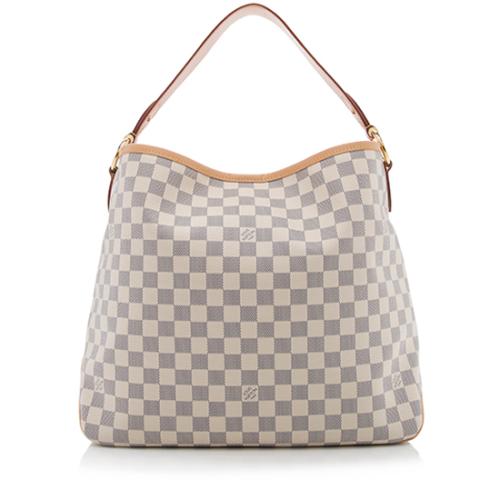 Louis Vuitton Damier Azur Delightful MM Shoulder Bag