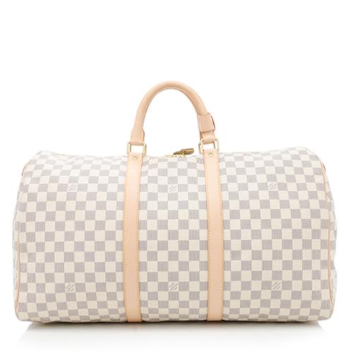 Louis Vuitton Damier Azur Keepall 50 Duffle