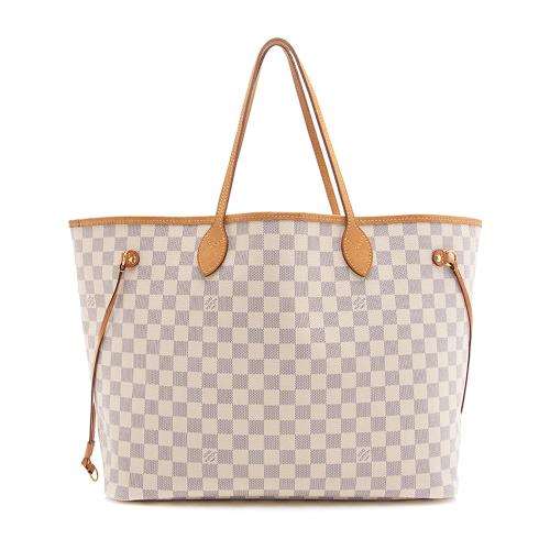 Louis Vuitton Damier Azur Neverfull GM Tote 