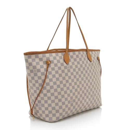 Louis Vuitton Damier Azur Neverfull GM Tote