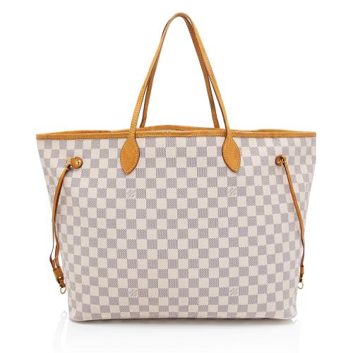 Louis Vuitton Damier Azur Neverfull GM Tote