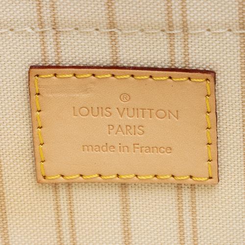 Louis Vuitton Damier Azur Neverfull MM Pochette