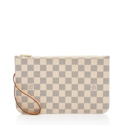 Louis Vuitton Damier Azur Neverfull MM Pochette