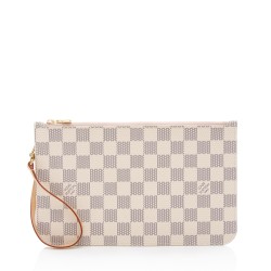 Louis Vuitton Damier Azur Neverfull MM Pochette