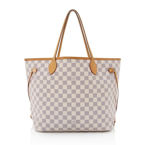 Louis Vuitton Damier Azur Neverfull MM Tote