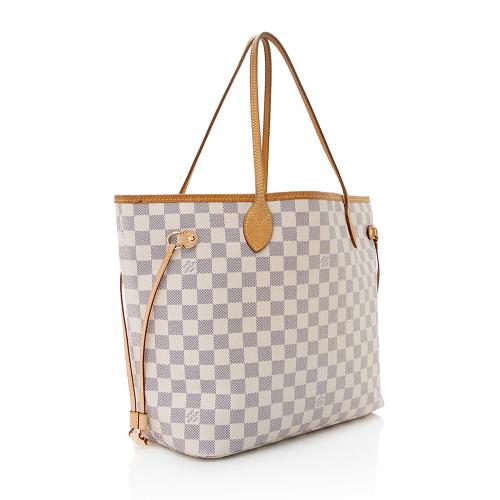 Louis Vuitton Damier Azur Neverfull MM Tote