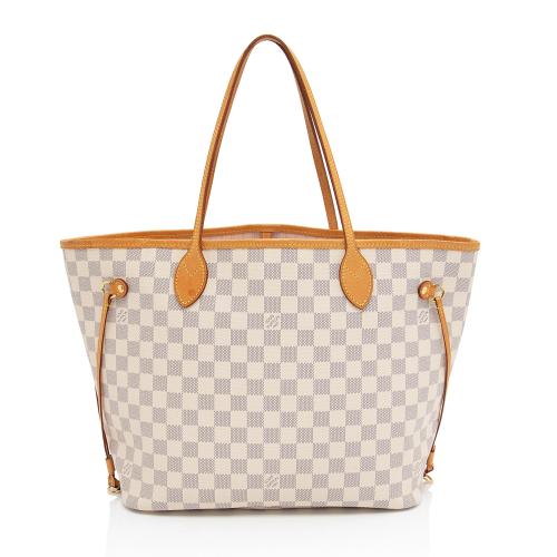 Louis Vuitton Damier Azur Neverfull MM Tote