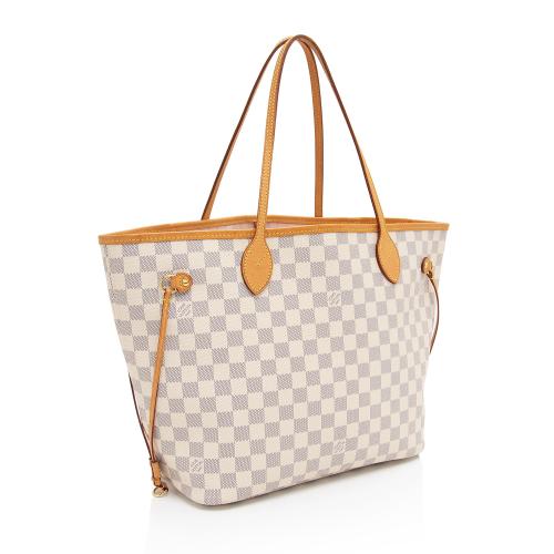 Louis Vuitton Damier Azur Neverfull MM Tote