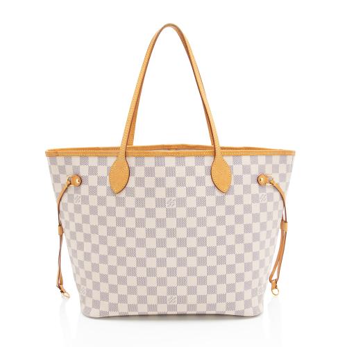 Louis Vuitton Damier Azur Neverfull MM Tote