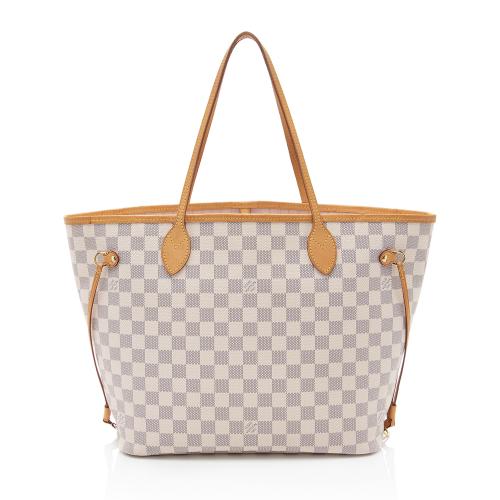 Louis Vuitton Damier Azur Neverfull MM Tote