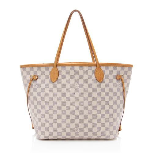 Louis Vuitton Damier Azur Neverfull MM Tote