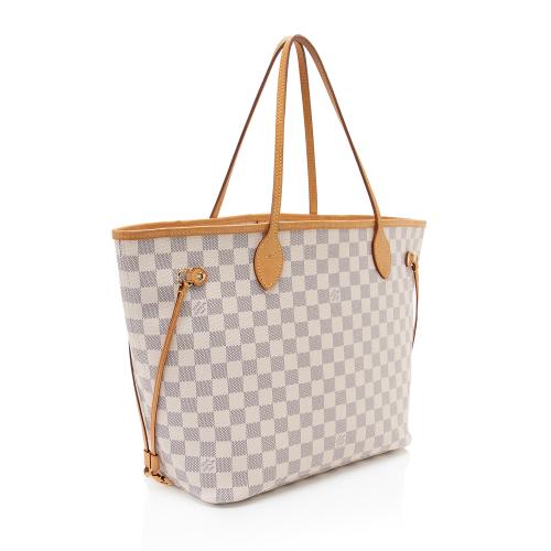 Louis Vuitton Damier Azur Neverfull MM Tote