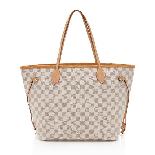 Louis Vuitton Damier Azur Neverfull MM Tote