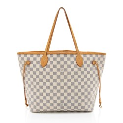 Louis Vuitton Damier Azur Neverfull MM Tote