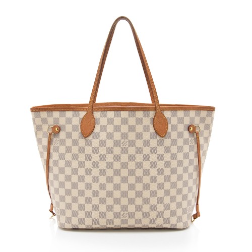 Louis Vuitton Damier Azur Neverfull MM Tote