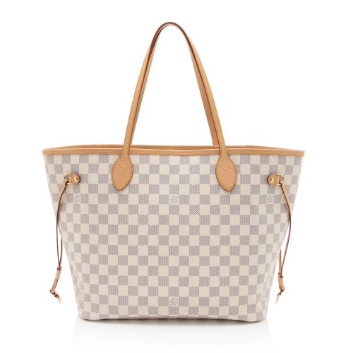 Louis Vuitton Damier Azur Neverfull MM Tote