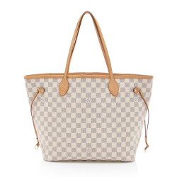 Louis Vuitton Damier Azur Neverfull MM Tote