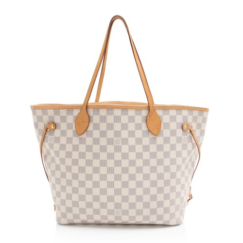 Louis Vuitton Damier Azur Neverfull MM Tote