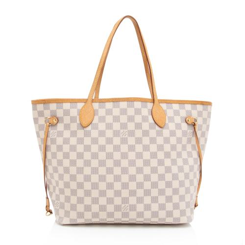 Louis Vuitton Damier Azur Neverfull MM Tote