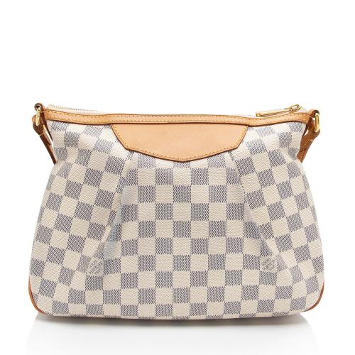 Louis Vuitton Damier Azur Siracusa PM Shoulder Bag