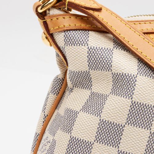 Louis Vuitton Damier Azur Siracusa PM Shoulder Bag