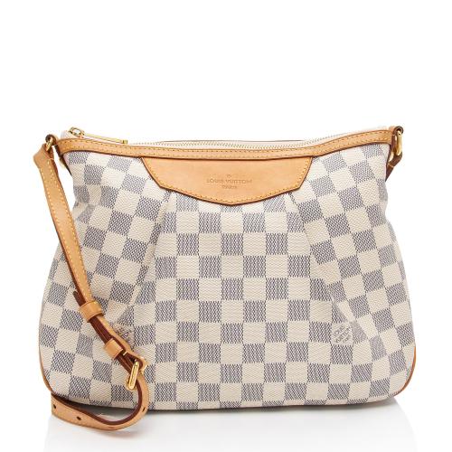 Louis Vuitton Damier Azur Siracusa PM Shoulder Bag