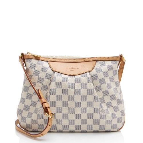 Louis Vuitton Damier Azur Siracusa PM Shoulder Bag