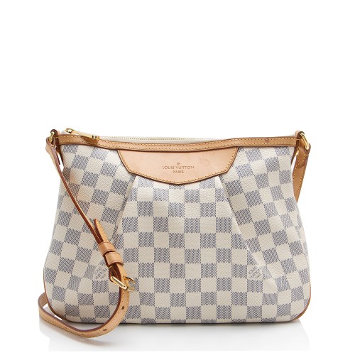 Louis Vuitton Damier Azur Siracusa PM Shoulder Bag