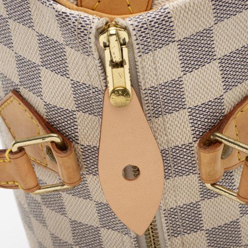 Louis Vuitton Damier Azur Speedy 25 Satchel