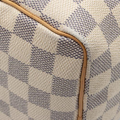 Louis Vuitton Damier Azur Speedy 25 Satchel