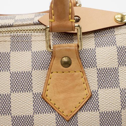 Louis Vuitton Damier Azur Speedy 25 Satchel