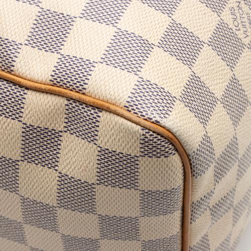 Louis Vuitton Damier Azur Speedy 30 Satchel