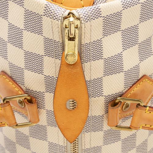 Louis Vuitton Damier Azur Speedy 30 Satchel