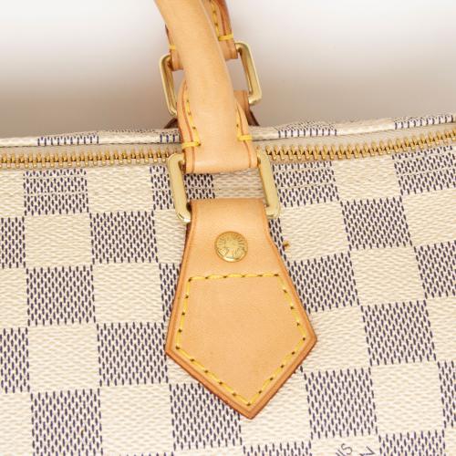 Louis Vuitton Damier Azur Speedy 30 Satchel